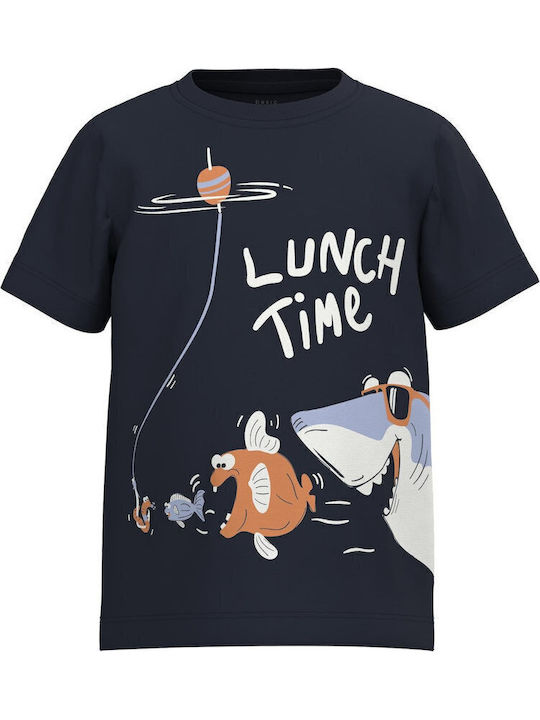 Name It Παιδικό T-shirt Navy Μπλε
