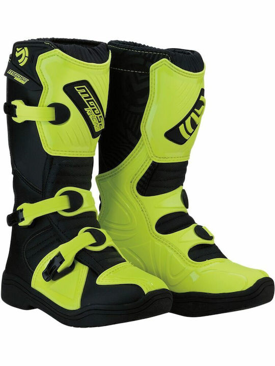 Moose Racing Kids Riding Boots Yellow