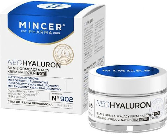 Mincer Pharma Neo Hyaluron Cremă de Față Hidratare și Anti-îmbătrânire cu Acid hialuronic 50ml