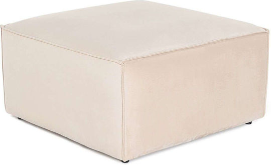 Bean Bag Chair Stool Waterproof Lora Cream 85x85x40cm