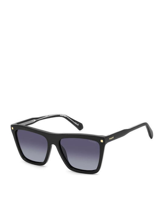 Polaroid Damen Sonnenbrille mit Schwarz Kunstst...
