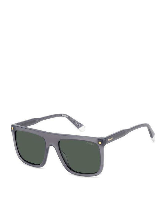 Polaroid Men's Sunglasses with Gray Plastic Fra...