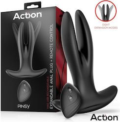 Action Butt Anal Plug with Wireless Functionality and Vibration
