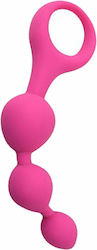 Loving Joy Triple Ripple Anal Beads Pink