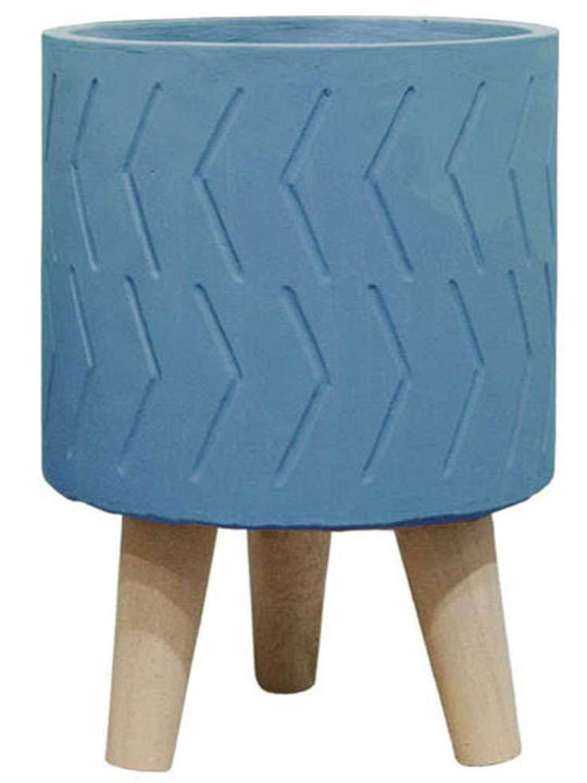 Marhome Саксия Дърво Син Със стойка 19x19x28.5εκ.