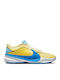 Giannis Freak 5 "Through My Eyes" Χαμηλά Μπασκετικά Παπούτσια Soft Yellow / Λευκό / Light Laser Orange / Light Photo Blue