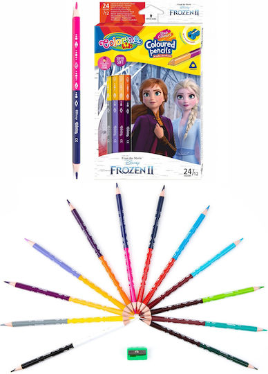 Colorino Farbstift-Set 12Stück Packung von 1 Verpackungen
