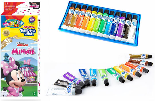 Colorino Темперни бои Tempera Farby Minnie Colorino 12мл 1бр