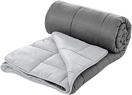 Sunshine Bettdecke Einzelbett mit Microfiber-Füllung 160x220cm Micro Grey