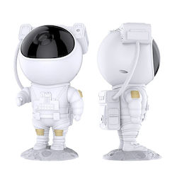 Octopus Lumini LED Lampă de proiecție pentru copii Astronaut cu Proiecție de Stele Alb