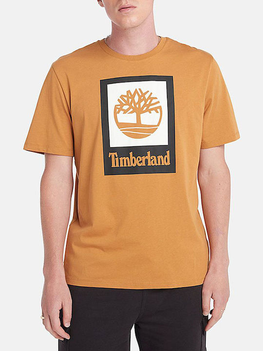 Timberland T-shirt Πορτοκαλι