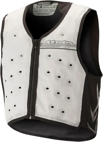 Alpinestars Γυναικείος Αερόσακος Αναβάτη Μοτοσυκλέτας Λευκό Χρώμα