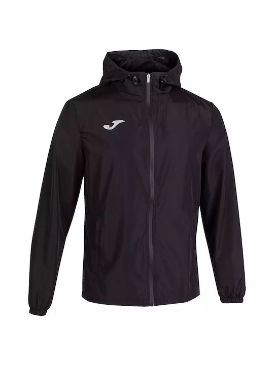 Joma Herren Winter Jacke Lässig Wasserdicht BLACK