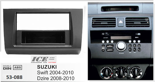 Ice Πρόσοψη 2 Din για Mercedes-Benz R Scania R Suzuki Swift 2004-2010