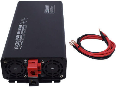 Yucoo Yucoo YK-2000L-12 Reiner Sinuswellen Wechselrichter Nennleistung 2000W mit Nenn-Eingangsspannung 12V Einphasig