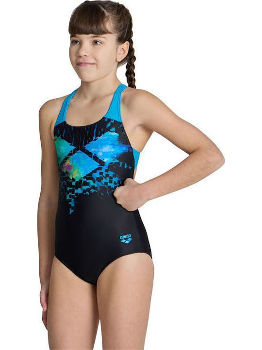 Arena Kids Swimwear One-Piece Black/turquoise
