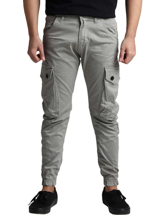 Trousers Cargo in Slim Fit Gray