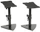 Standsteel PA Speaker Tripod maximum height 37.5cm in Black Color