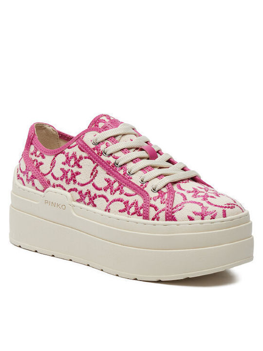 Pinko Γυναικεία Sneakers Pink