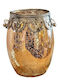 La Belle Maison Glass Candle Holder for Tealights in Gold Color 11x11x15cm D1105