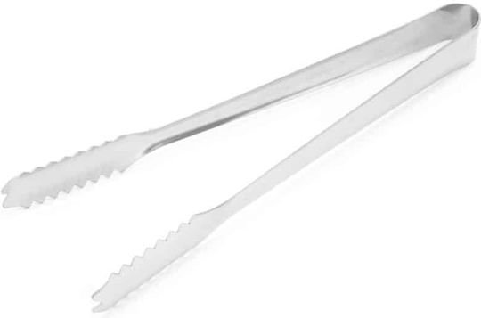 Horecabar Metallic Ice Tong 18cm