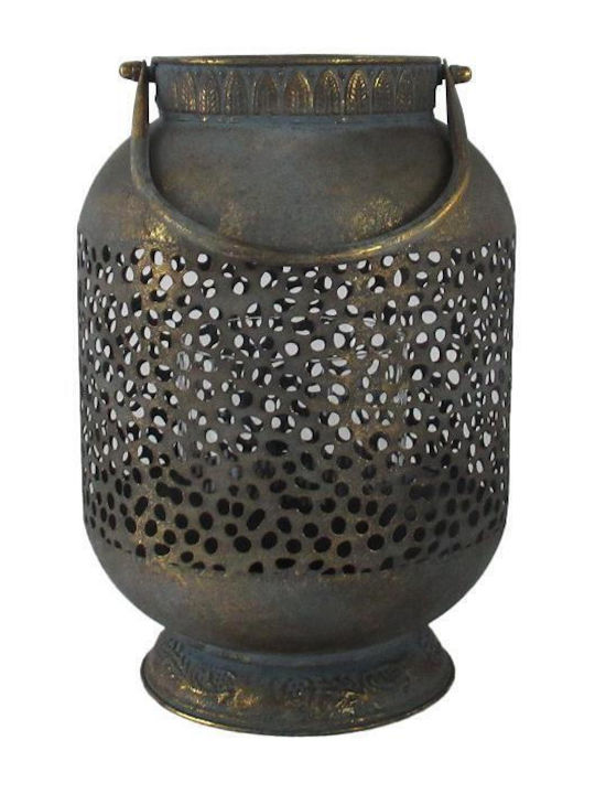 Fylliana Candle Holder Metal in Gold Color 22x2...