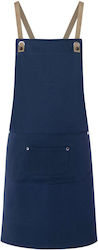 Karlowsky Ποδιά Kellner Ganzkörper Blau