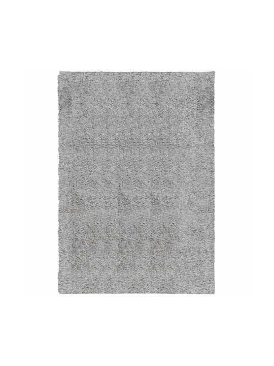 vidaXL Rug Rectangular Shaggy Grey