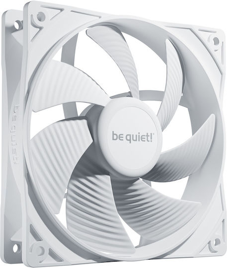 Be Quiet Pure Wings 3 Case Fan 120mm (1600rpm / 49.9cfm) Without LED Lighting And 4-Pin PWM Connection White