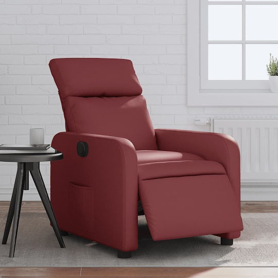 Релакс С поставка за крака 66x89.5x95.5см Бургундско Релакс С поставка за крака 66x89.5x95.5см Бургундско