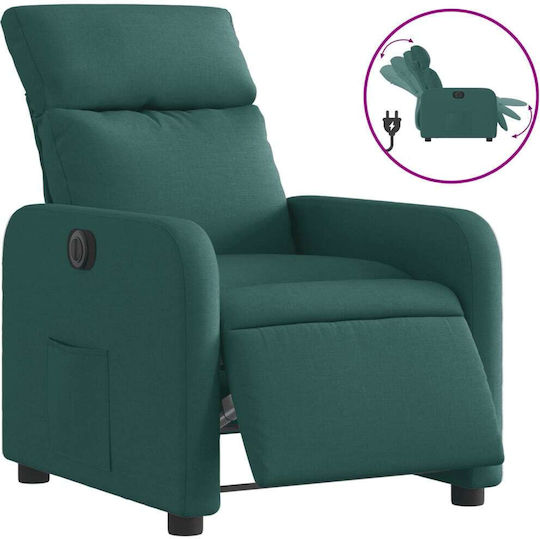 Relaxsessel mit Fußhocker Green 66x89.5x95.5cm