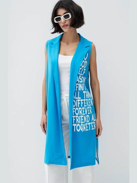 Anel Women's Vest Turquoise