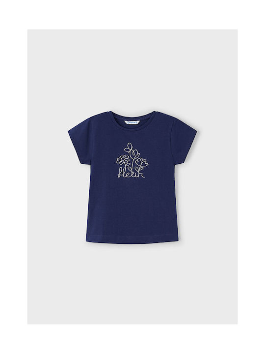 Mayoral Παιδικό T-shirt Μπλε Σκούρο