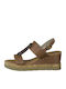 Women's Platform Shoes Tabac Brown
