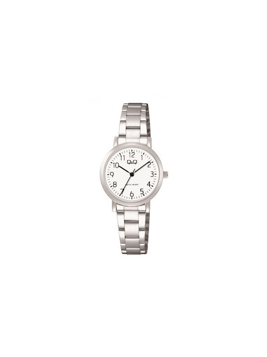 Q&Q Watch with Silver Metal Bracelet