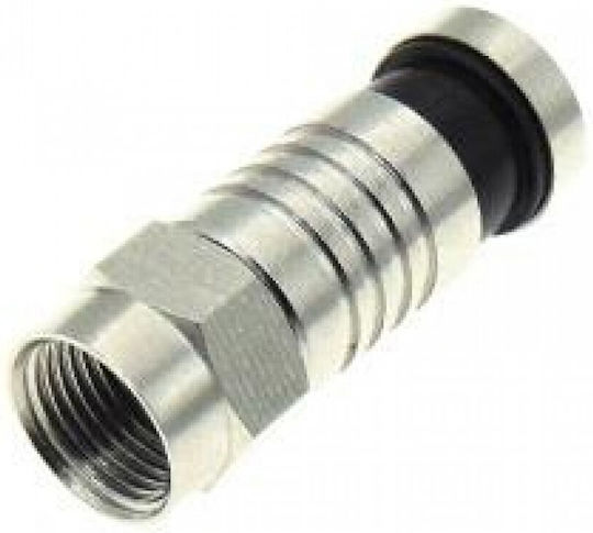 Βύσμα F-Connector male Ασημί (01.103.0080)