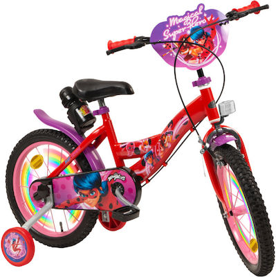 Toimsa 16" Kinder Fahrrad Rot