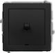 Karlik Wall Push Button Black