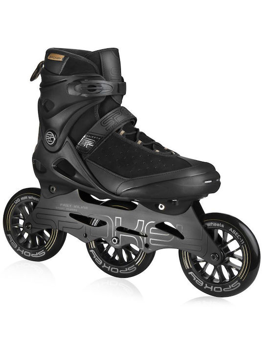 Spokey Adult/Kids Inline Rollers Black