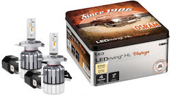 Osram Lămpi Autoturismului LEDriving HL Vintage H19 / H4 LED 2700K Alb cald 12V 14W 2buc