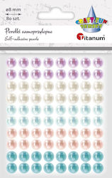 Titanum Bastelartikel 80Stück in Lila Farbe