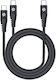 Celly USB 2.0 Kabel USB-C männlich - USB-C 100W Schwarz 1m (USBC2USBCBK)