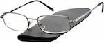 Optix Vision Reading Glasses +1.75 in Gray color OPTIXVISION4382175G