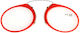 Optix Vision Tr90 Reading Glasses +2.00 in Red ...