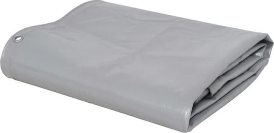 Βελλής Αδιάβροχος Μουσαμάς 360gr/m² 12x6μ. Βαρέως Τύπου Γκρι