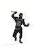 Carnival Kids Costume Black Ninja