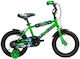 Clermont Rocky 16" Kids Bicycle BMX (2024) Green