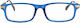 Lesebrille +2.50 in Blau Farbe 8970
