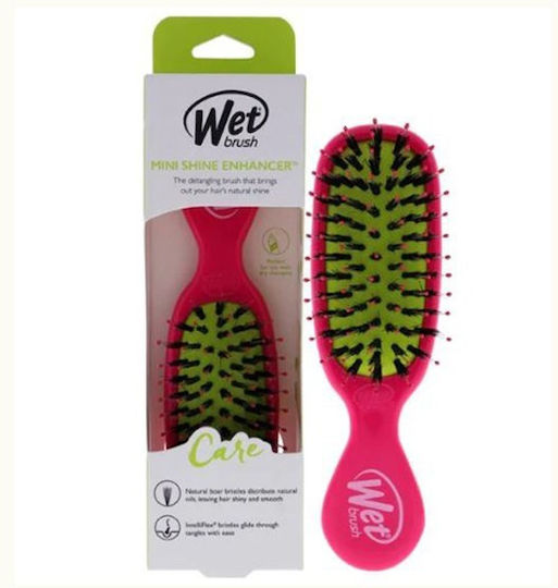 Wet Brush Mini Shine Гребен за коса Розов
