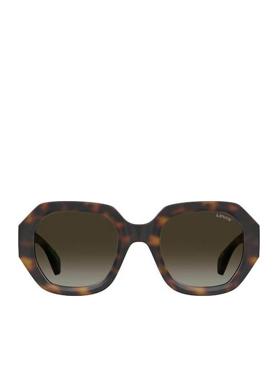 Levi's Sunglasses Brown with Acetate Frame & Brown Lens